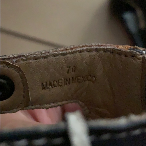 New bed Stu black Leather Gladiator Sandals Sz 7 - Picture 5 of 13